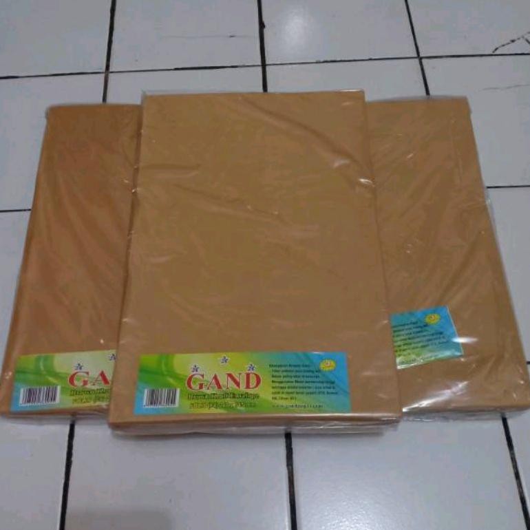 

Amplop Coklat Folio 80gr F4 / Amplop Coklat F4 RB07
