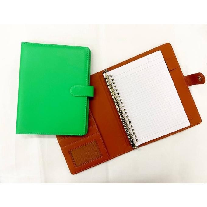 

Multiring Binder Cover Kulit Warna A5 20 Ring 1224 RB07
