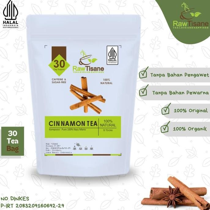 

SALE!!! Cinnamon Tea : Teh Kayu Manis Isi 30 Tea Bag