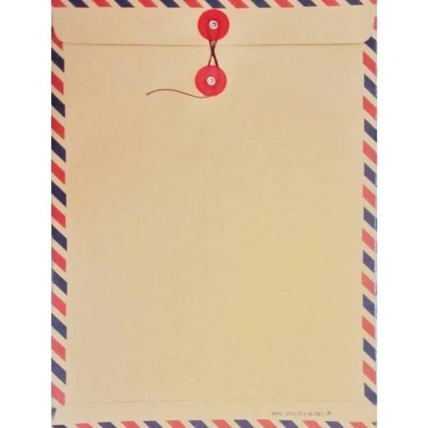 

1 DUS Amplop Coklat Tali Folio Airmail 310 Crab 25x35 isi 100 Lembar RB07