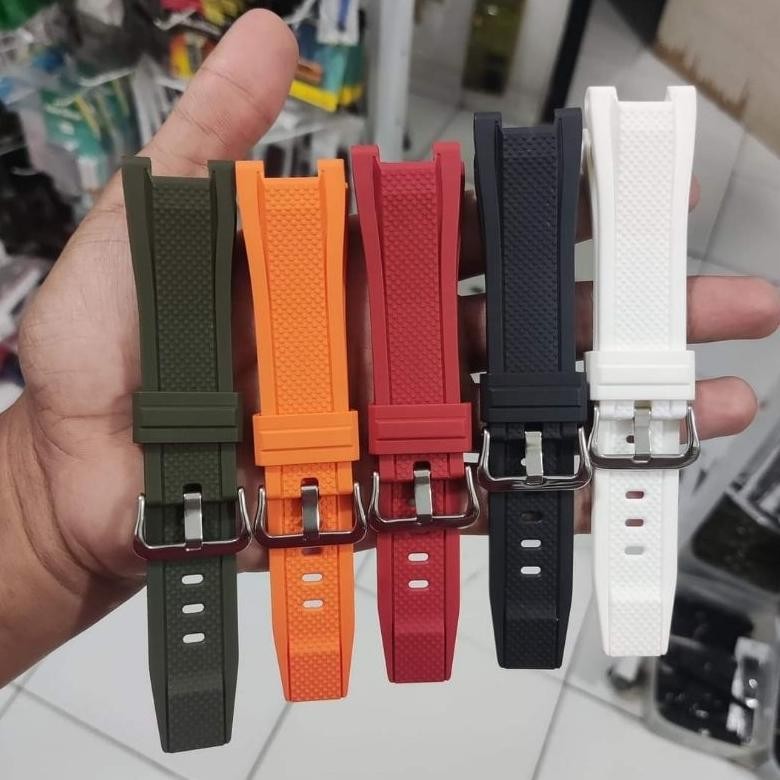 Tali Jam Tangan CASIO GSHOCK G-SHOCK GST210 Rubber Strap TaliJam GST-210 GST 210 Premium RB