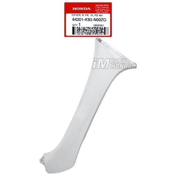 64201-K93-N00Zq Cover Sayap Kanan Scoopy Esp Led K93 Stylish White Putih Mutiara
