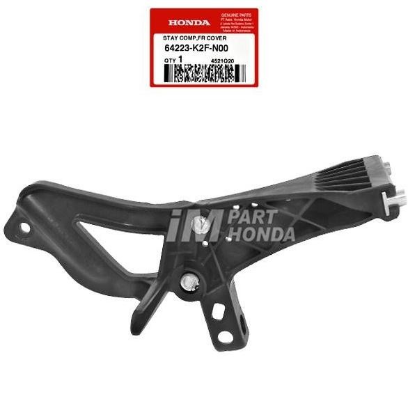 64223-K2F-N00 Dudukan Panel Tameng Lampu Depan Scoopy Esp K2F 2020 - 2024