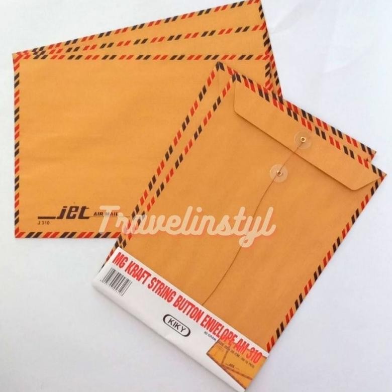 

Baru Amplop Coklat Kiky Tali Airmail 80gr Isi 200 - Amplop Lamaran Kerja Grosir