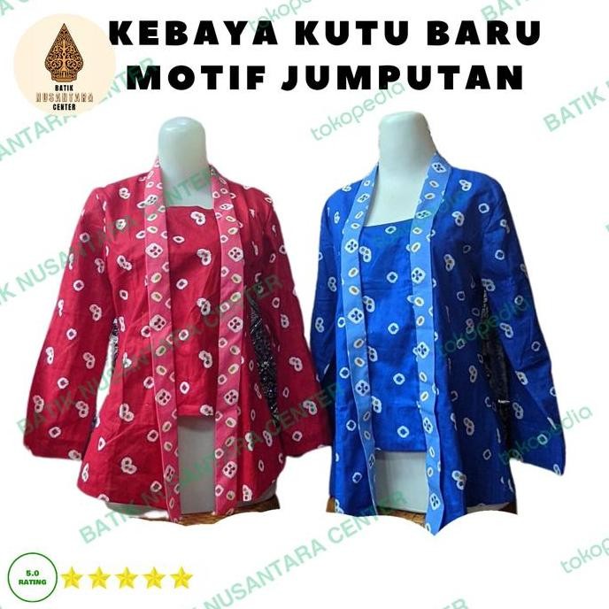 Baju Kebaya Jumputan Kutu Baru Kartini Baju Adat Jawa & Angkin Instan