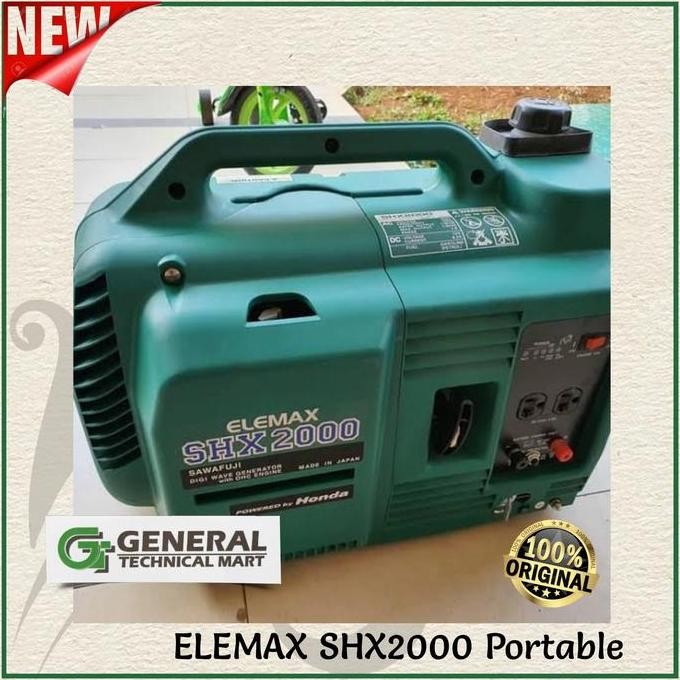 

Terlaris Elemax Shx2000 Portable Generator Set Digi-Wave Inverter Genset