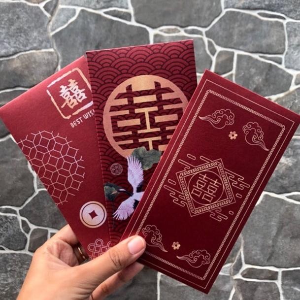 

Angpao Sangjit Amplop Merah Angpau Shuang Xi Angpao Chinese Wedding RB07
