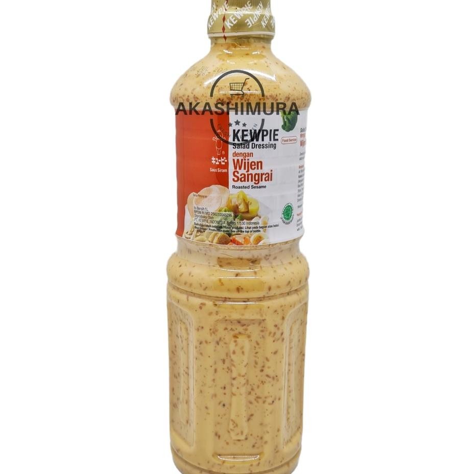 

Kewpie Salad Dressing Roasted Sesamewijen Sangrai 1 Liter