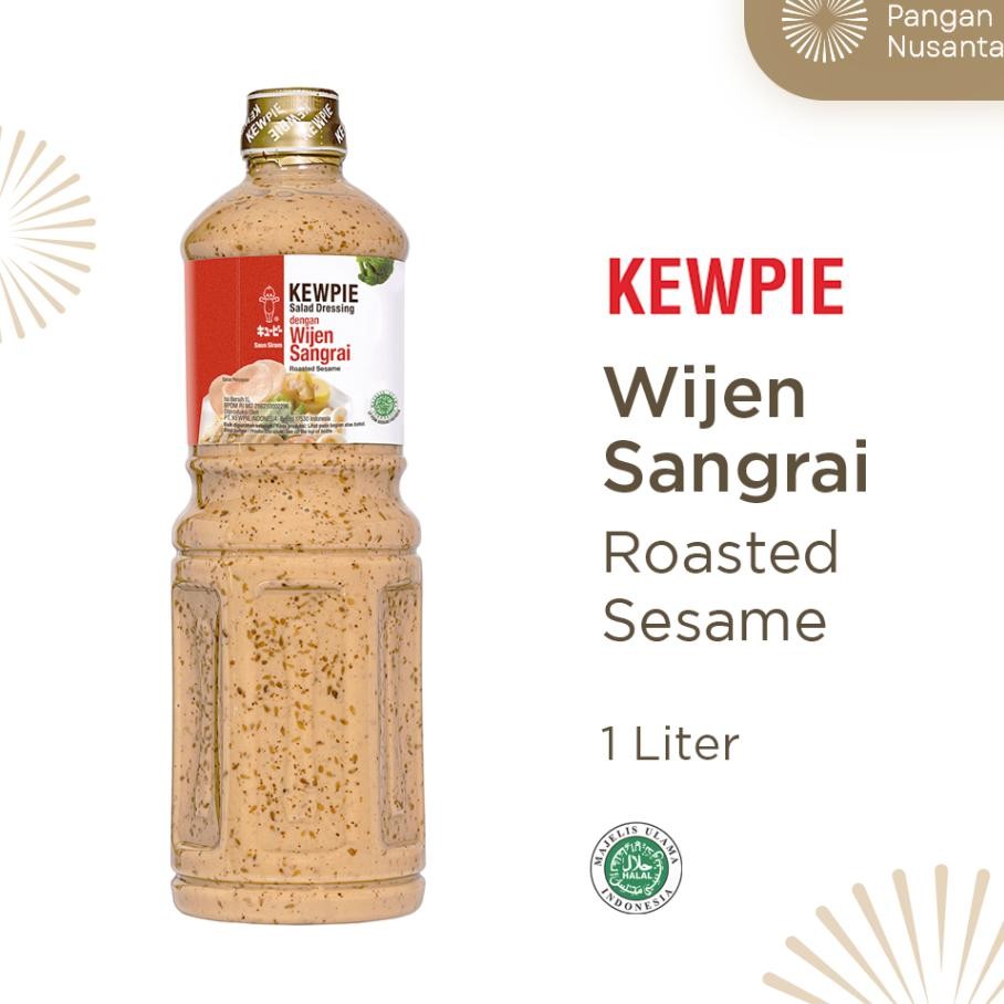 

Kewpie Salad Dressing Roasted Sesame Wijen Sangrai 1 L