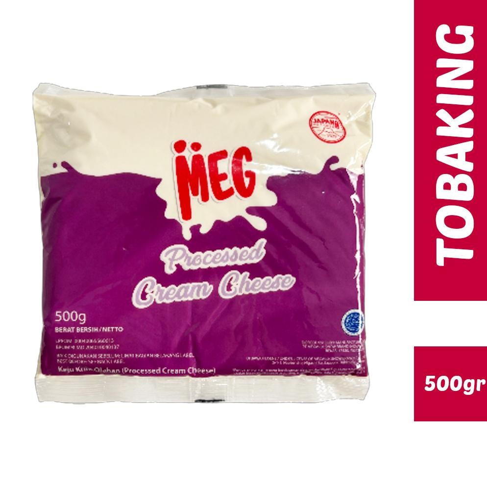 

Baru MEG Processed Cream Cheese 500gr - Keju Krim Siap Pakai untuk Kue