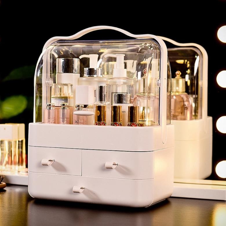 Rak Kosmetik Makeup Organizer / Tempat Penyimpanan Kosmetik Dan Skincare