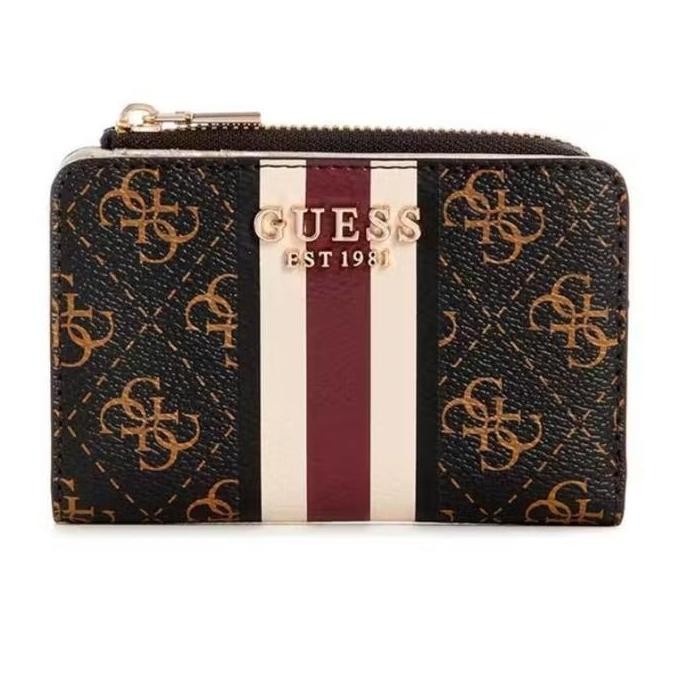 Sale Dompet Kartu Guess Original - Laurel Slg Zip Arnd Card Case - Dompet Guess Original Wanita