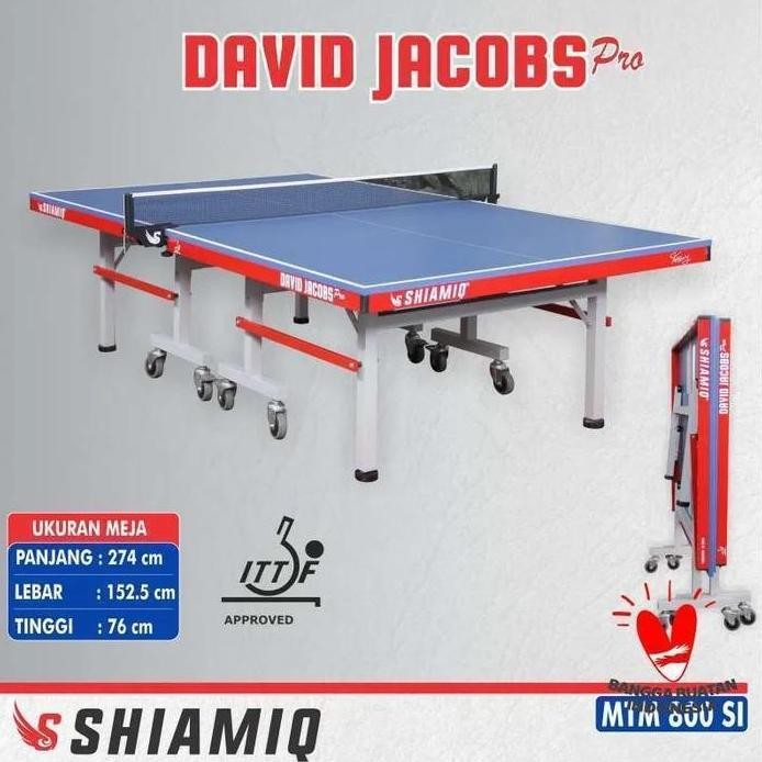 Terlaris Meja Pingpong Tenis Meja Shiamiq David Jacobs Pro