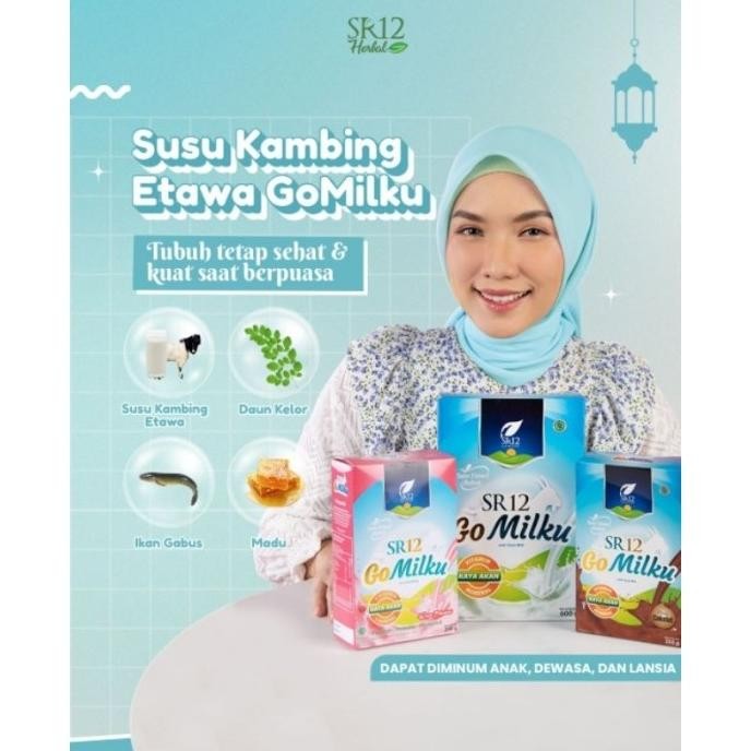 

(Expert) Susu Kambing Etawa | Gomilku SR12 Menjaga Daya Tahan Tubuh 200gr