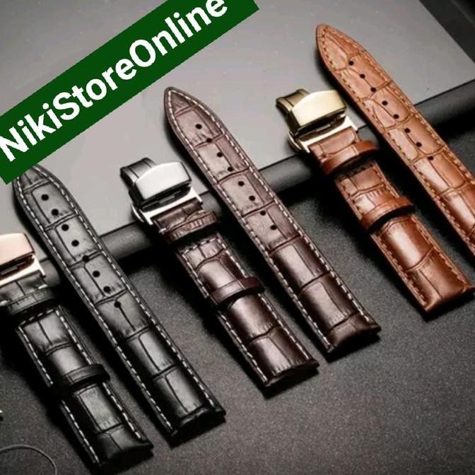 Strap Tali Jam Tangan Seiko Pria Wanita Asli Kulit ukuran 18 20 22