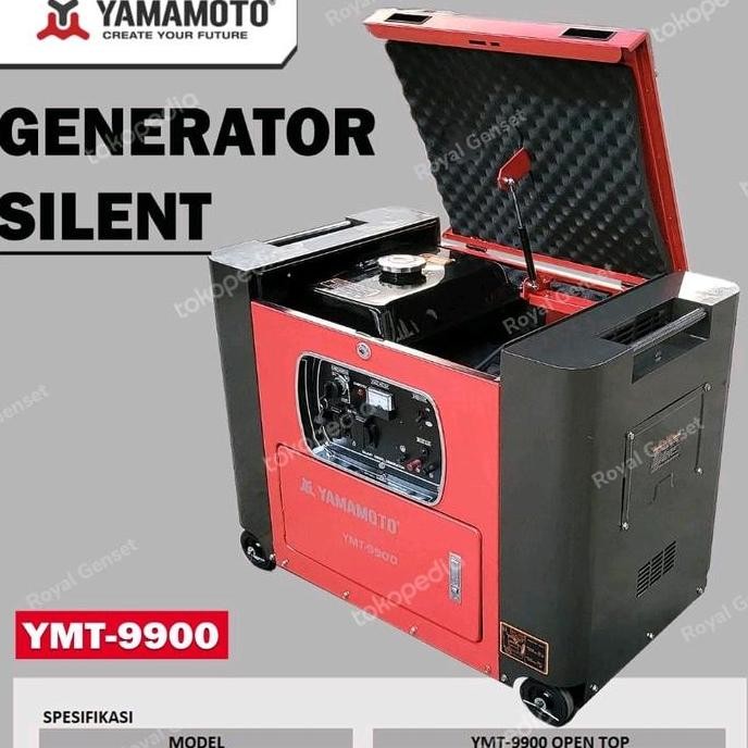 

Terlaris Genset Silent Solar 6500 Watt Yamamoto
