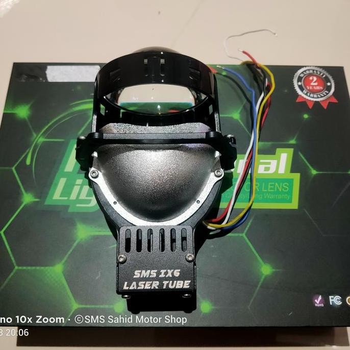 Proji projector biled bi led SMS ix5 ix6 laser dual core bkn iphcar