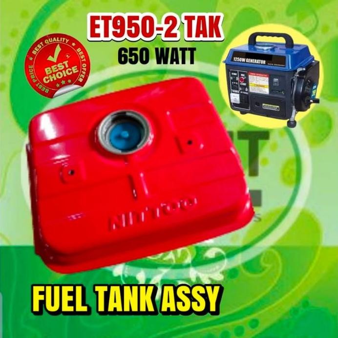 

Terlaris Et950-Et1000 Fuel Tank / Tangki Bensin Genset Portable 650 Watt