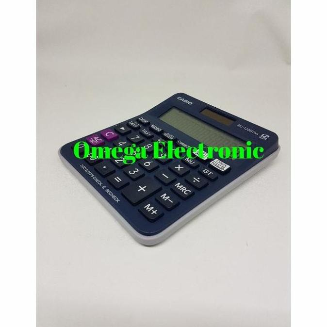 

restock Casio Desktop MJ-120D Plus - Kalkulator Meja Office Check Correct MJ