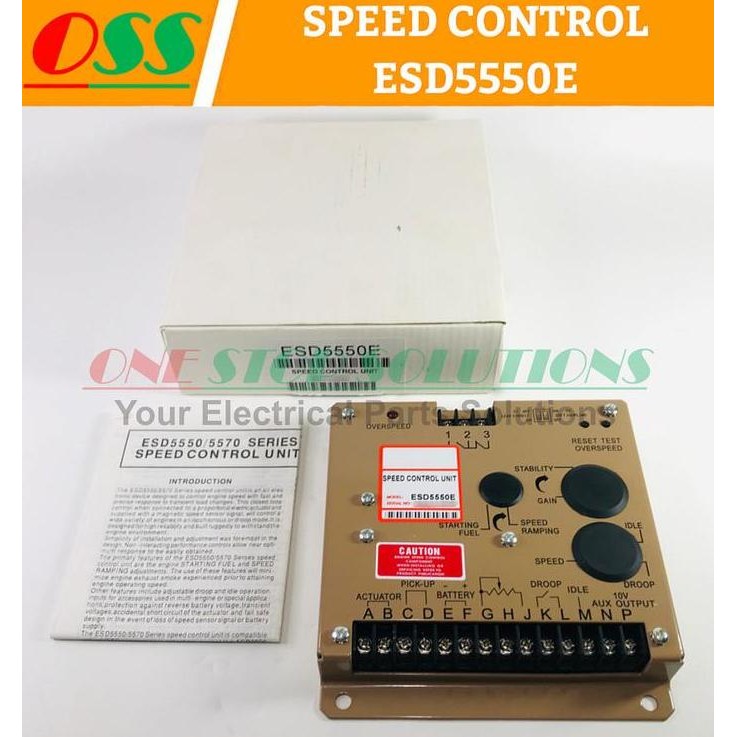 

Terlaris Engine Speed Control Esd5550E Esd5550 Atau Governor Genset Esd 5550E