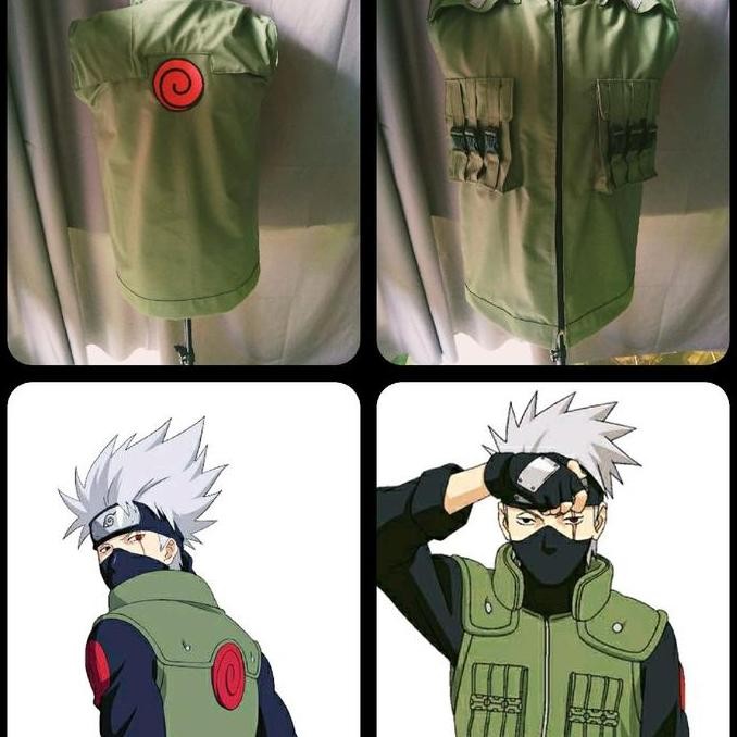 new  Kostum Rompi Jounin Konoha Rompi kakashi