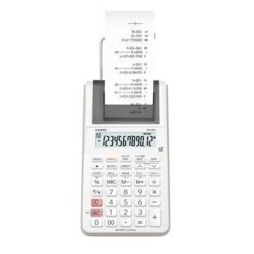

restock Kalkulator Kasir Printing CASIO HR-8RC-WE Mini Print Calculator 8 RC