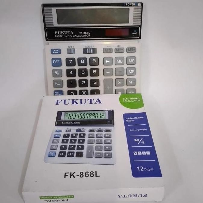 

restock Kalkulator fukuta FK-868.