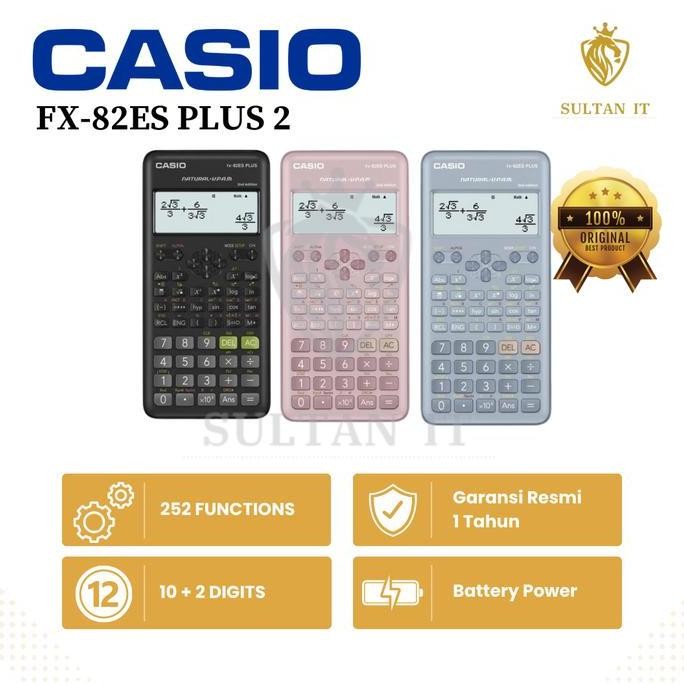 

restock Kalkulator Casio FX-82ES Plus Black Originsl