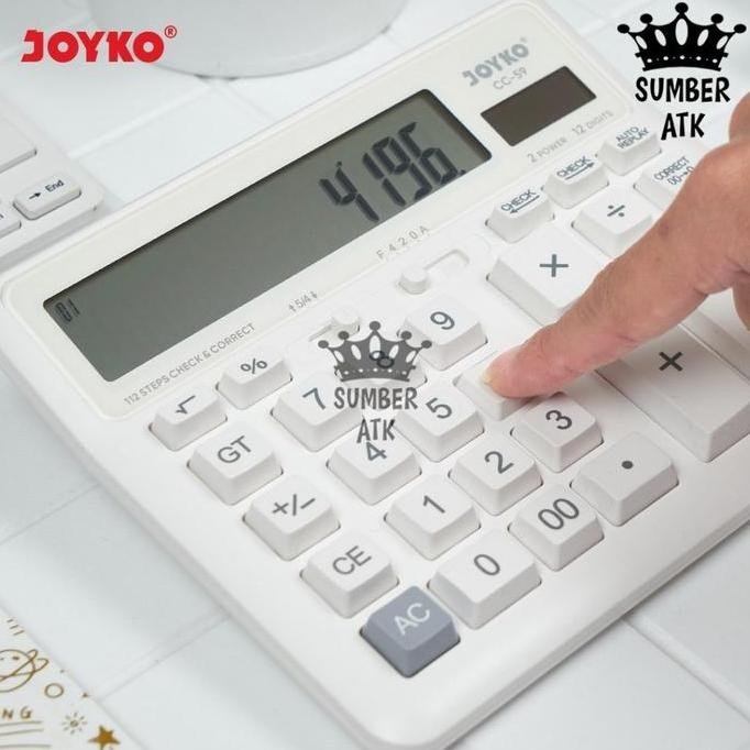 

restock Calculator Kalkulator Joyko CC-59 12 Digits Check Correct