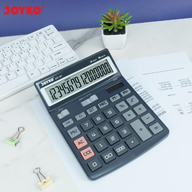

restock Kalkulator 16 Digit Joyko CC-31 Alat hitung