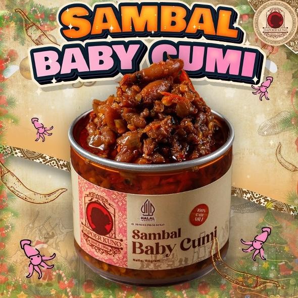 

TERLARIS Promo - Sambal Baby Cumi Dapoer Kuno ready