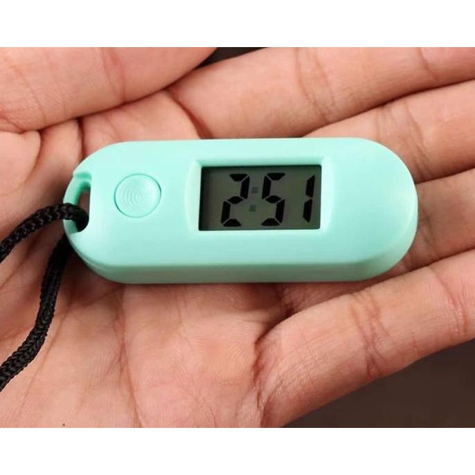 JAM DIGITAL LCD SAKU PORTABLE - JAM KANTONG GANTUNGAN KUNCI