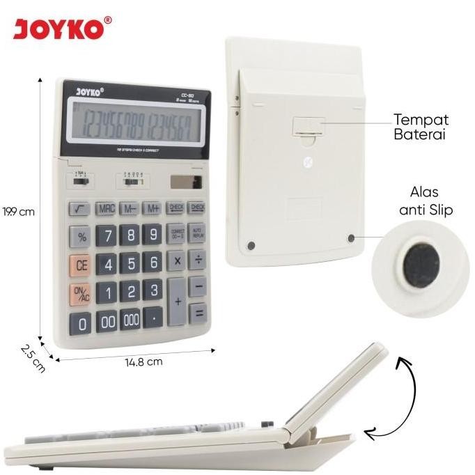 

restock Calculator Kalkulator JOYKO CC-50 16 Digits