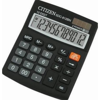 

restock Citizen SDC-812BN - Kalkulator Meja