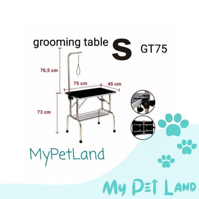 

Terlaris Meja Grooming Anjing Kucing Pet Grooming Table Knockdown 1Set All Size