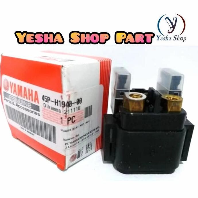 SWITCH BENDIK STATER STARTER YAMAHA BYSON BISON KARBU ORIGINAL ASLI