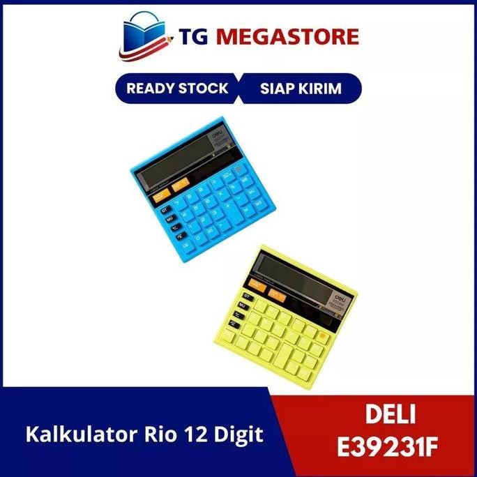 

restock Kalkulator Deli Rio 12 Digit - E39231F