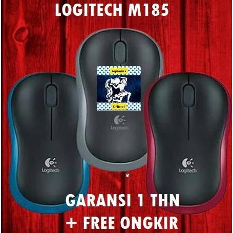 Mouse Wireless Logitech M185 , M 185 , M-185
