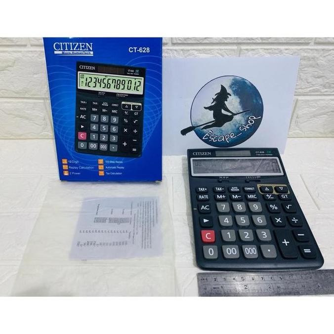 

restock KALKULATOR CITIZEN CT-628 - CALCULATOR TYPE CT 628