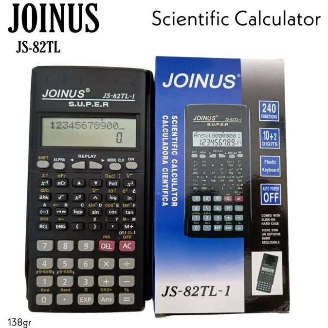 

restock Kalkulator Scientific JOINUS 82TL-1 Plastic