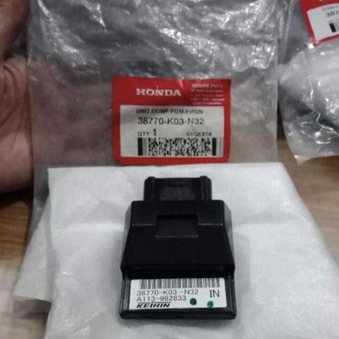 ECM ECU CDI REVO FI INJEKSI PGM FI INJEKSI ORI HONDA AHM 38770-KO3-N32