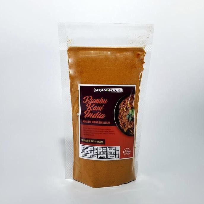 

TERLARIS Bumbu Kari / Kare / Curry India Impor Halal Powder / Bubuk 1 kg ready