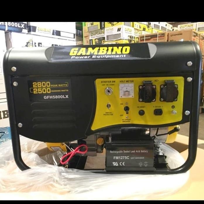 

Terlaris Genset Gambino Gfh 5800 Lx