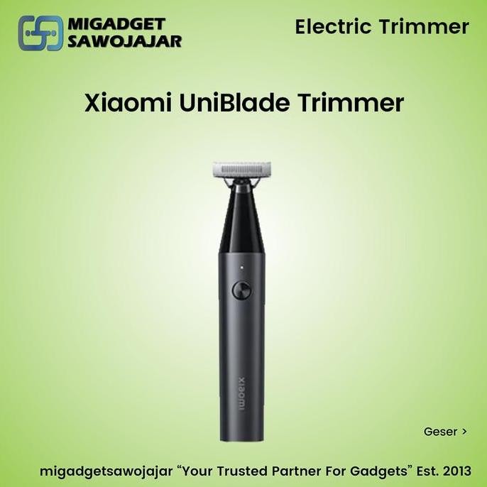 Terlaris Xiaomi Uniblade Trimmer Alat Cukur Elektrik Kumis Jenggot Portabel