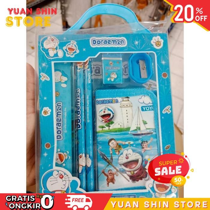

STATIONERY SET / ALAT TULIS SET 6 IN 1 HADIAH SOUVENIR / PAKET ALAT TULIS + DOMPET ANAK KARAKTER / STATIONARY KARAKTER SANRIO BESERTA DOMPET / ALAT TULIS SANRIO / ALAT TULIS LENGKAP / PAKET LENGKAP ALAT TULIS TERMURAH