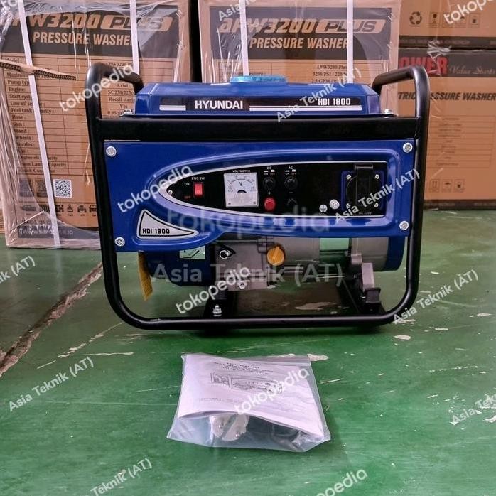 

Terlaris Genset Mini 1000 Watt Hyundai Original Hdi1800 Hdi 1800
