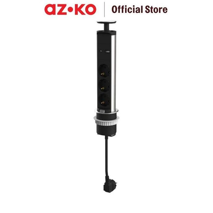 

Terlaris Azko Krisbow Stop Kontak Tanam Meja Ekstensi 3 Socket Usb A & C