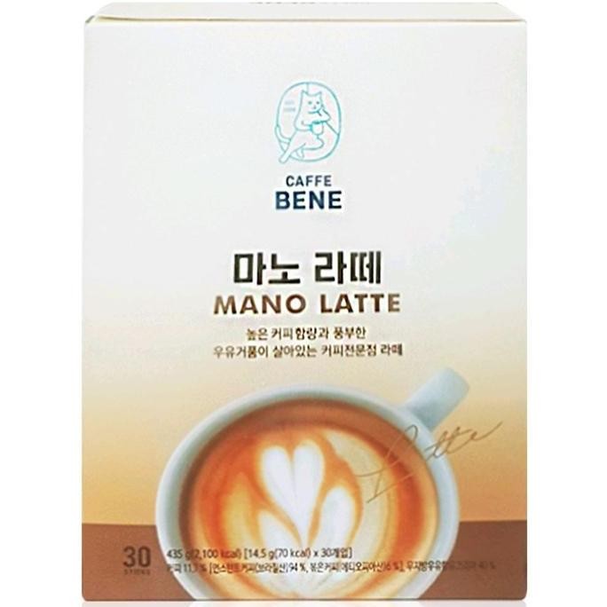 

Latte Caffe Bene Mano Latte Coffee Korea/Maxim Korea