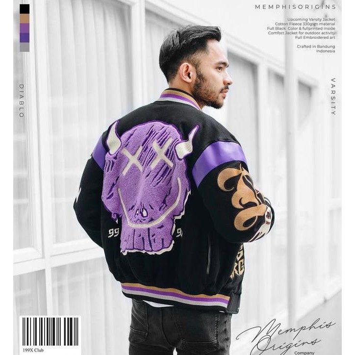 Sale Memphisorigins Varsity Jacket Superbowl Diablo Garuda Louis