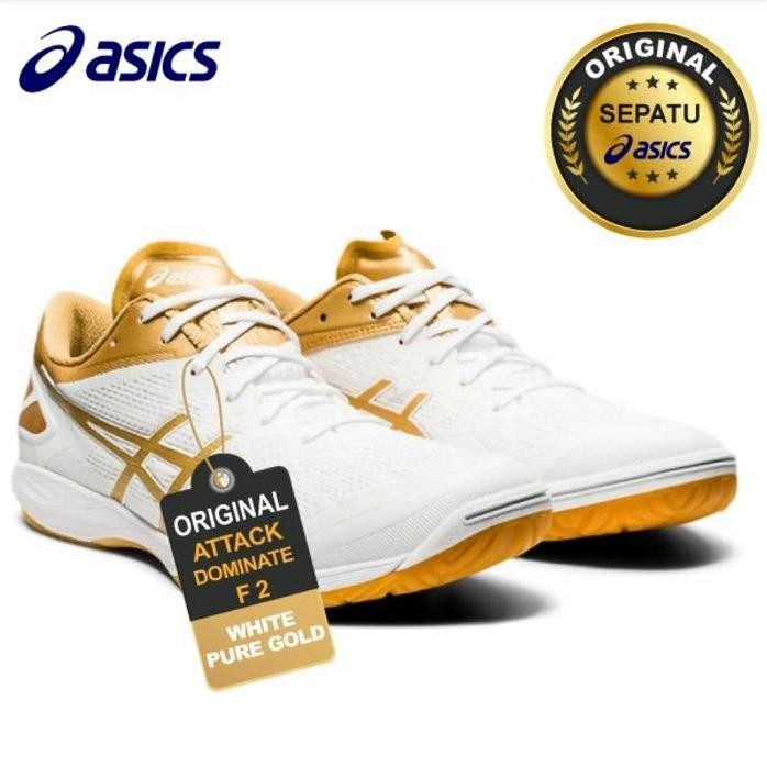 Terlaris Sepatu Tenis Meja / Pingpong, Asics Attack Dominate F2